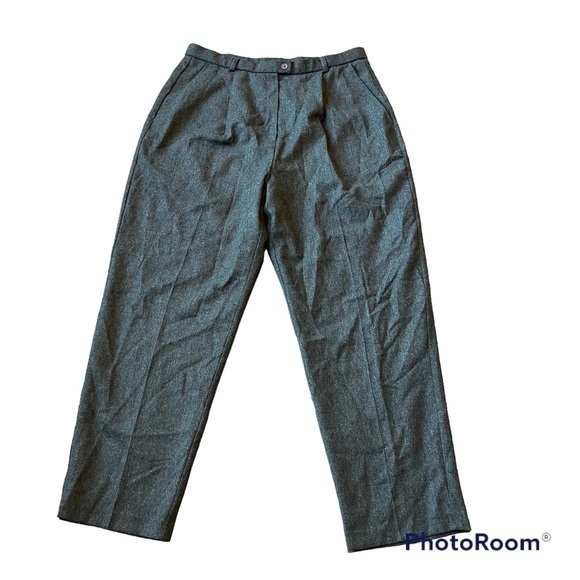 Vintage J. G. hooks wool gray dress pants - Picture 1 of 9